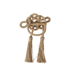 Mystic Knot Napkin Ring in Taupe, Set of 4