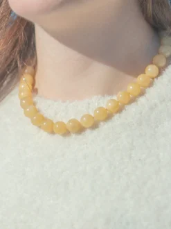 Nadine Necklace in Yellow