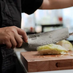 Nakiri Knife in Truffle Black