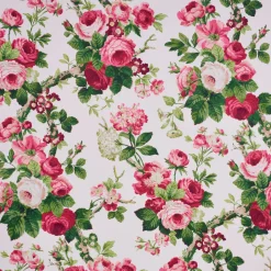 Nancy Floral Wallpaper in Rose