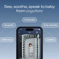 Nanit Pro Smart Baby Monitor & Wall Mount