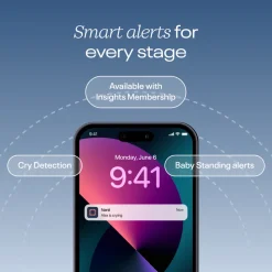 Nanit Pro Smart Baby Monitor & Wall Mount