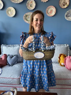 Nantucket Basket with Plaque