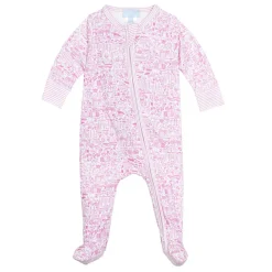 Nantucket Zip Baby Onesie