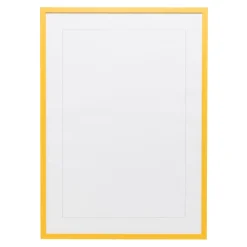 Naples Yellow Wood Picture Frame