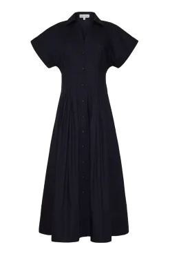 Nash Midi Dress in Black