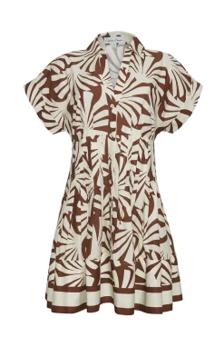 Nash Mini Dress in Catalina Khaki