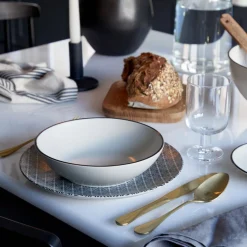 Nau Collection Flatware in Gold, Set of 5