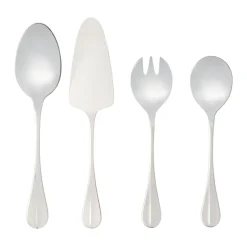 Nau Collection Hostess Serving Set in Polished, Set of 4