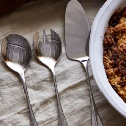 Nau Collection Hostess Serving Set in Polished, Set of 4