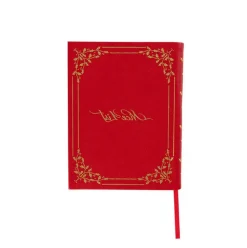 Naughty/Nice Embossed Journal