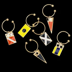 Nautical Wine Charms, Set of 6