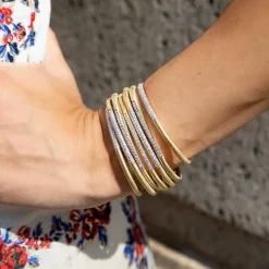 Nautilus Naxos Diamond and Gold Bracelet