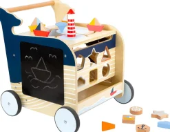 Navy Whale Theme 5-in-1 Baby Walker