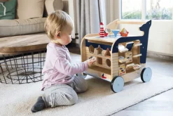 Navy Whale Theme 5-in-1 Baby Walker