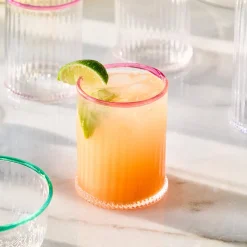 Nell Double Old Fashioned in Blush