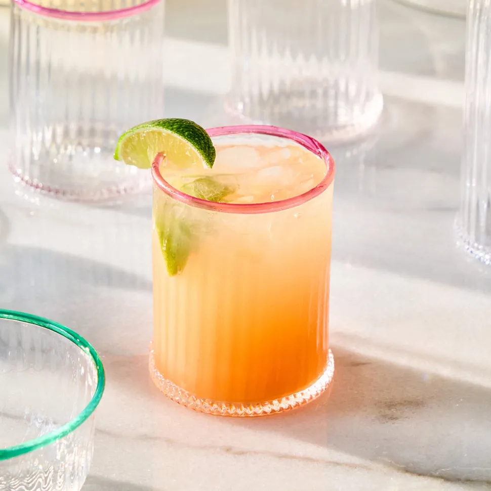 Nell Double Old Fashioned in Blush