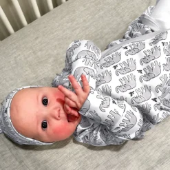 Nesting Box in Gray Elephant