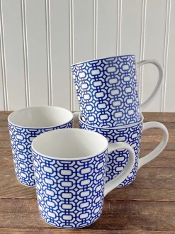 Newport Garden Gate Mug Blue