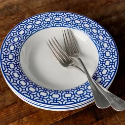 Newport Garden Gate Rimmed Soup Bowl