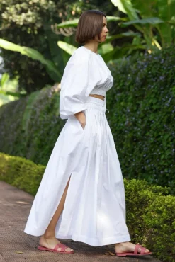 Newport Skirt in White