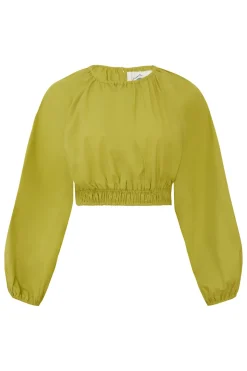Newport Top in Sweet Lime