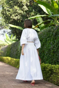 Newport Top in White