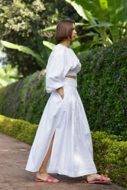 Newport Top in White