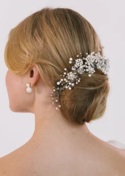 Nicola Comb in Crystal Pearl