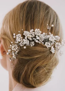 Nicola Comb in Crystal Pearl