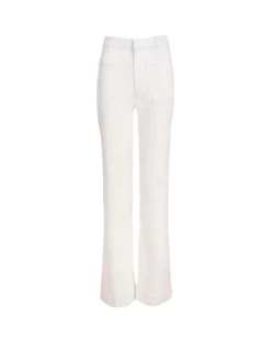 Nicole Pant in Chalk