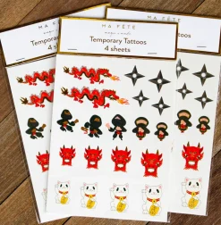 Ninja Temporary tattoos