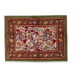 Noel Mats in Red & Green, Set of 6