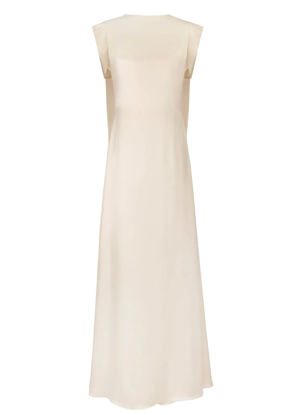 Nora Gown in Ivory Silk Satin