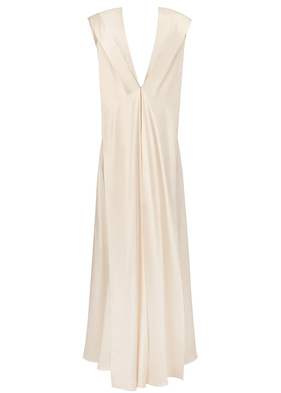 Nora Gown in Ivory Silk Satin