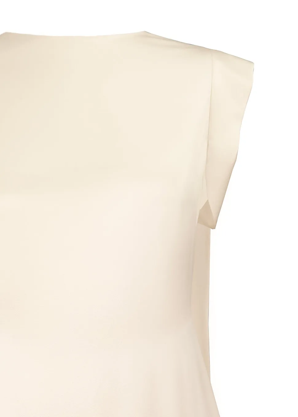 Nora Gown in Ivory Silk Satin