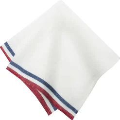 Normandy Napkins in Red, White, & Blue Stripes, Set of 4