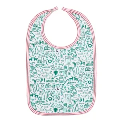 North Pole Christmas Baby Bib