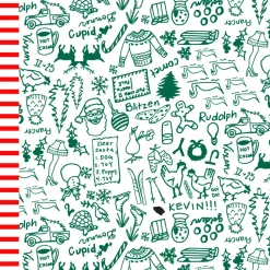 North Pole Christmas Baby Bib