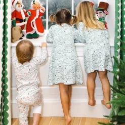 North Pole Christmas Girls Tess Lounge Dress