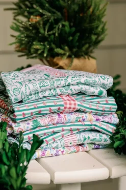 North Pole Christmas Two-Piece Kids Henley Pajamas