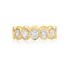 NS Bezel Oval Eternity Band