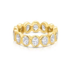 NS Bezel Oval Eternity Band