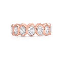 NS Bezel Oval Eternity Band