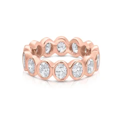 NS Bezel Oval Eternity Band