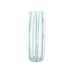 Nuovo Stripe Teal Pitcher