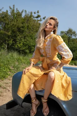 Ochre Meadow Dress