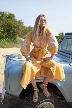 Ochre Meadow Dress