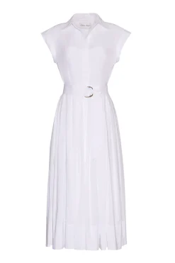 Octavia Dress in White