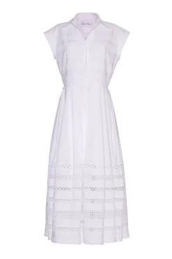 Octavia Dress in White
